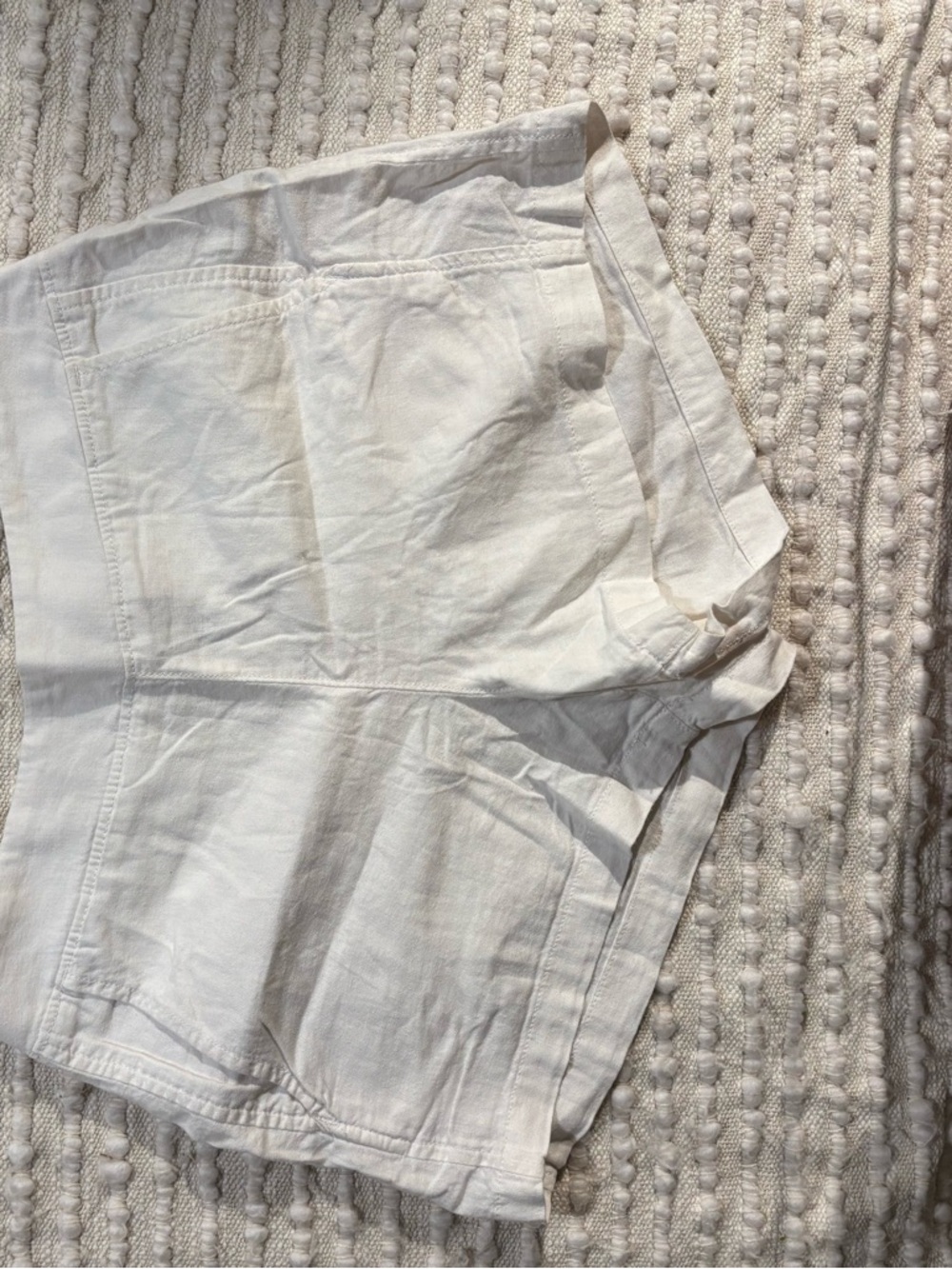 GAP White Linen Blend Women’s Shorts